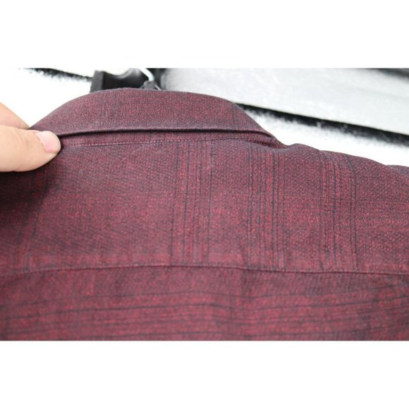 Burberry Shirt Mens Small Plaid Tailored Fit Button Up Long Sleeve Cotton check - Picture 14 of 15